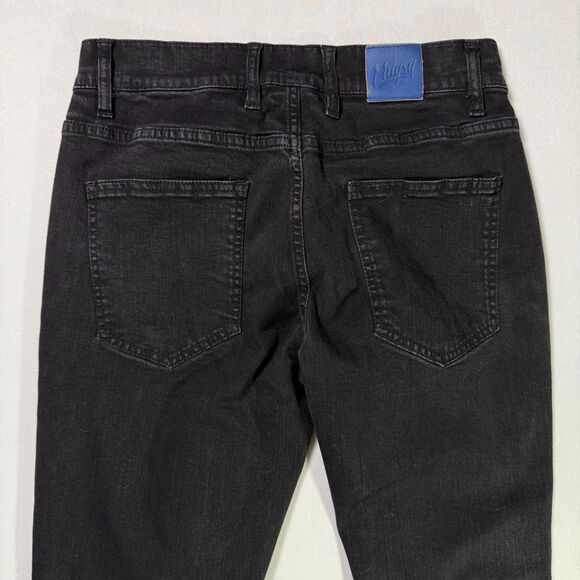 Mugsy Squid Ink Black Men's Jeans, Straight, Size 30x30, Soft and Stretchy 2/$50 - Picture 6 of 16
